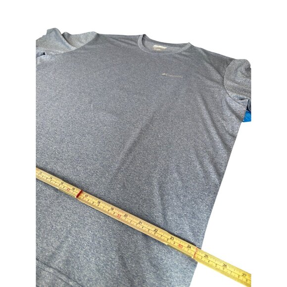 Columbia Mens Lake Zell Short Sleeve Tee XL Omni-Wick Moisture Wicking Regular F - Picture 11 of 12